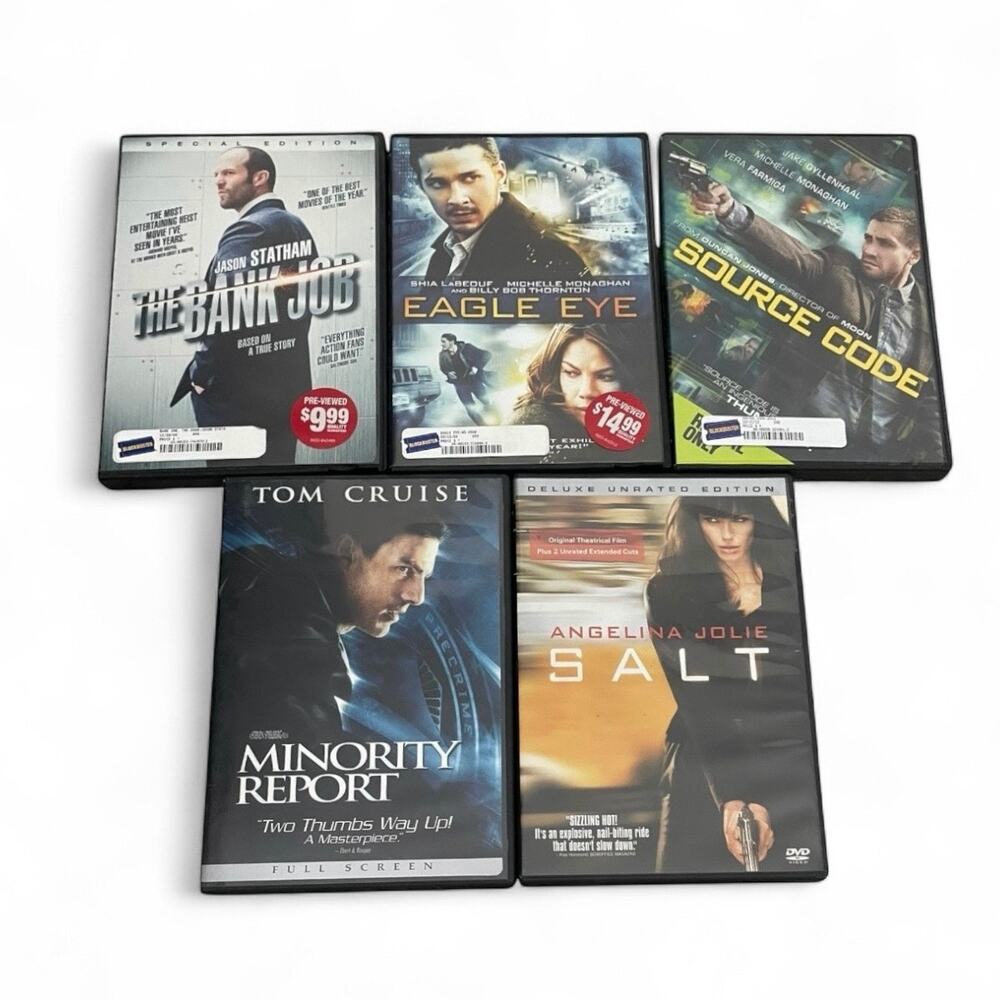 Action Movie 5 DVD Bundle